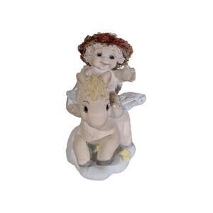 Vintage 1996 Dreamsicles Club Free Spirit Horse With Cherub Figurine Cast Art